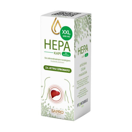 HEPA kapi – za jetru i probavu – biljni dodatak prehrani